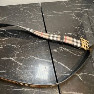 Burberry monogram belt